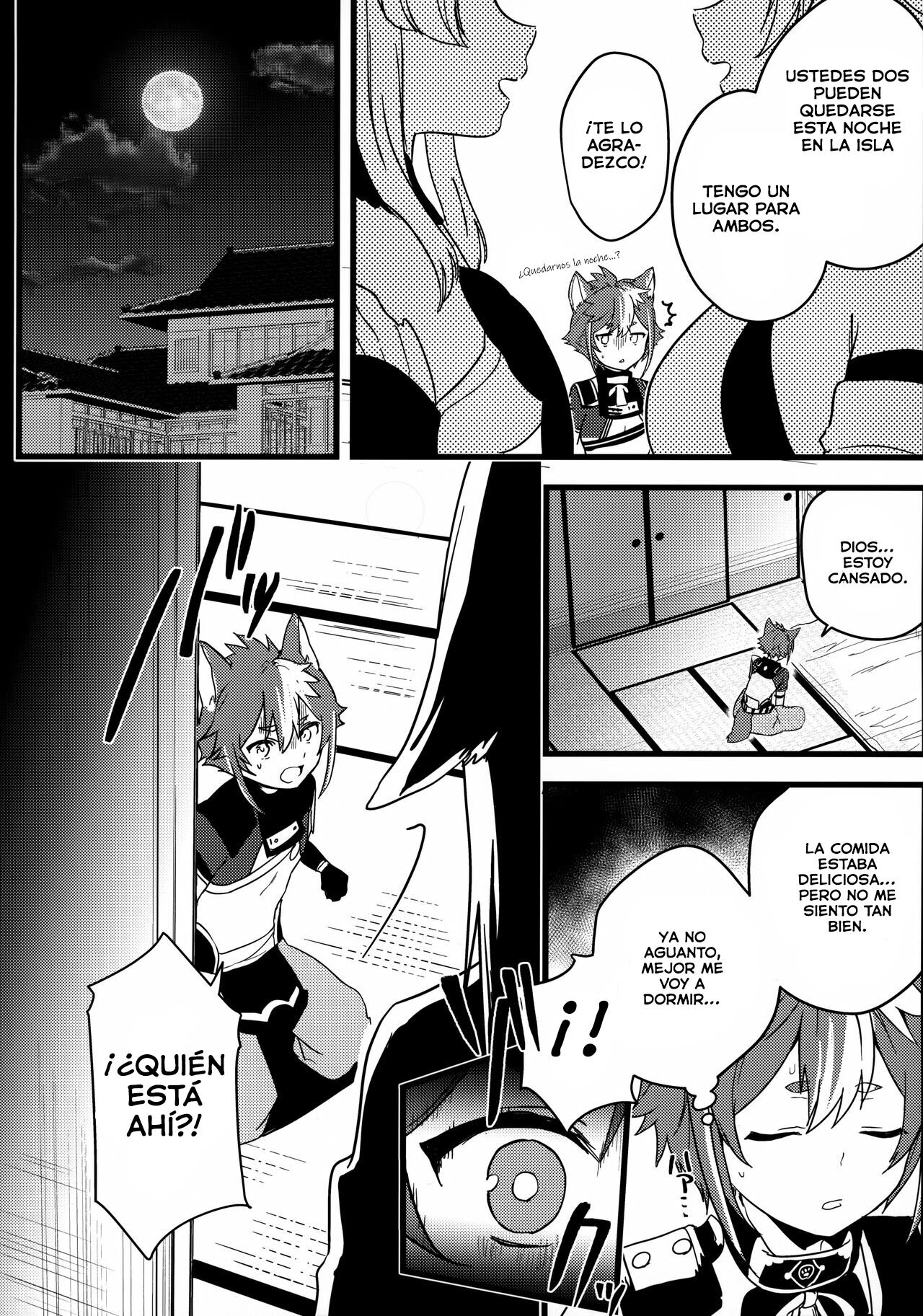 Inu to Kitsune ga Majiwaru Yoru ni | La Relacion Entre El Perrito y la Zorra por la Noche page 6 full