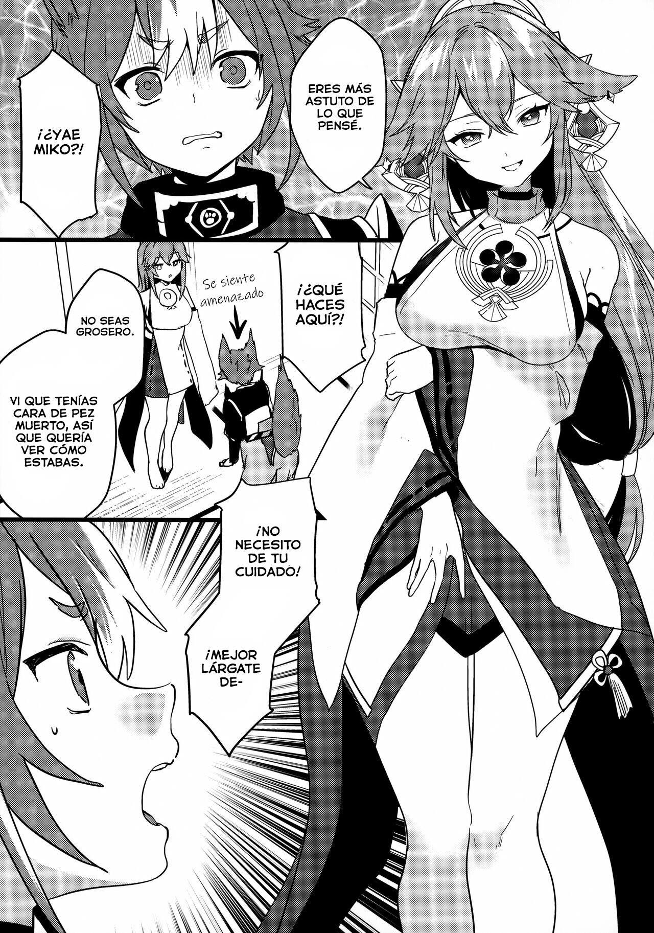 Inu to Kitsune ga Majiwaru Yoru ni | La Relacion Entre El Perrito y la Zorra por la Noche page 7 full