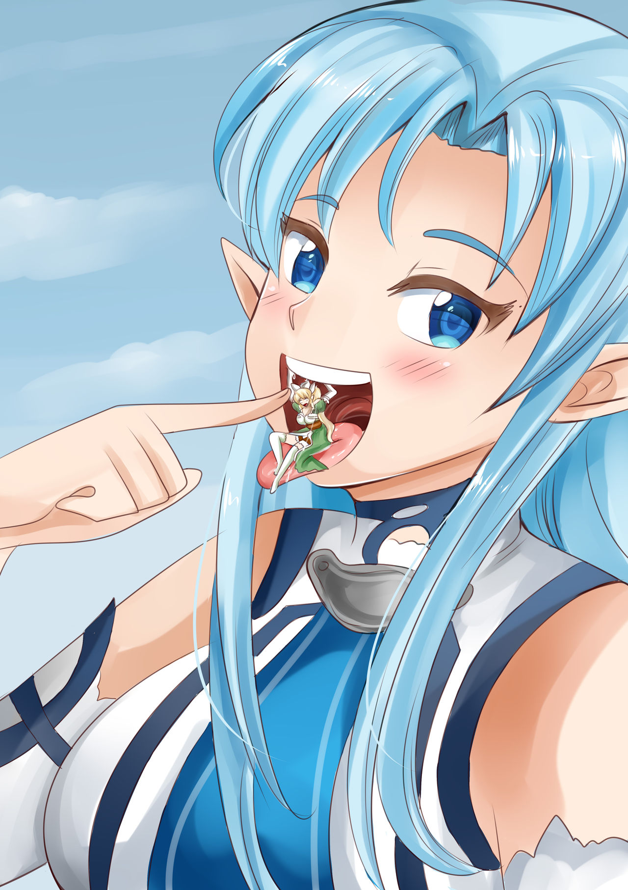 Asuna Noms Leafa page 1 full