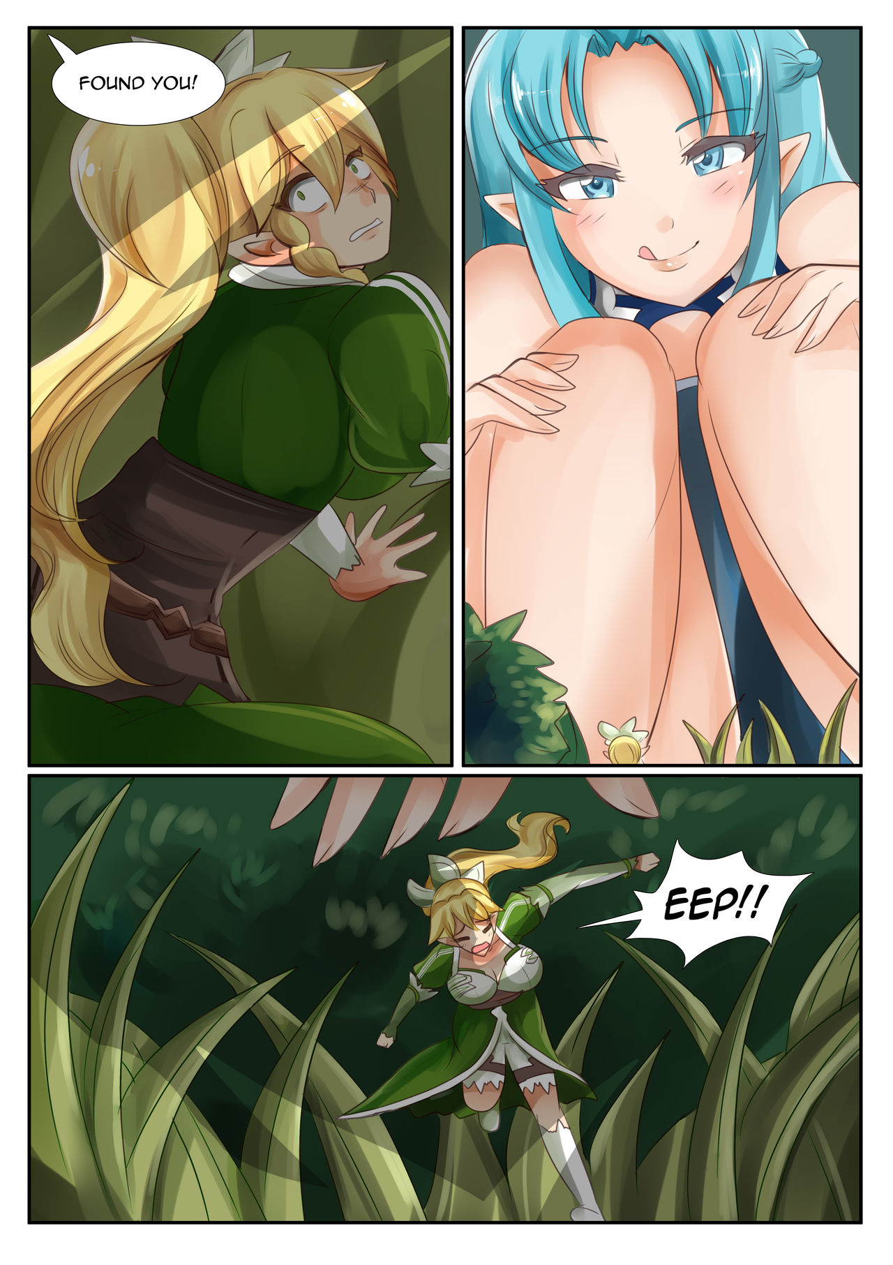 Asuna Noms Leafa page 3 full