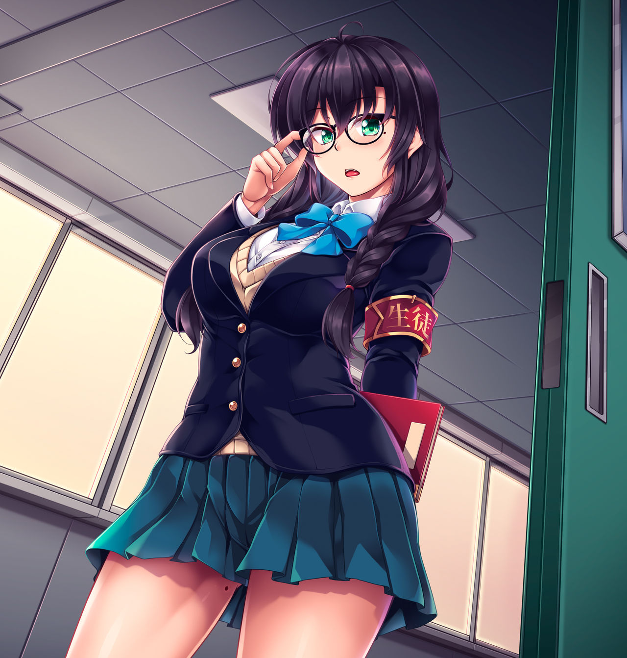 Uraaka Liver Take 1 Kyouhaku! Kouochi Seitokaichou -Yukino Kanami- | Darkside Streamer Take 1 Blackmail! The Fall of the Anal Maniac Student Council President -Yukino Kanami- page 2 full