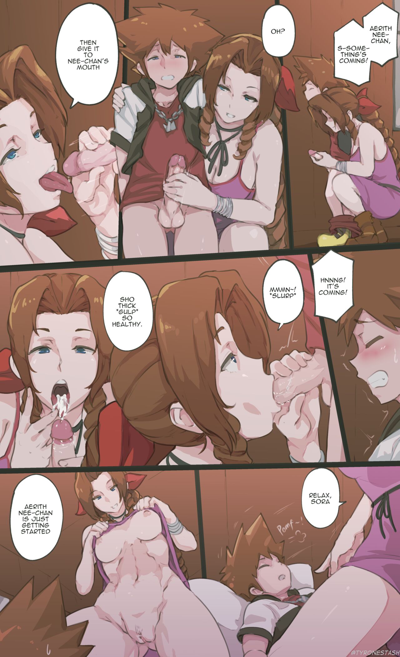 Aerith x Sora page 3 full