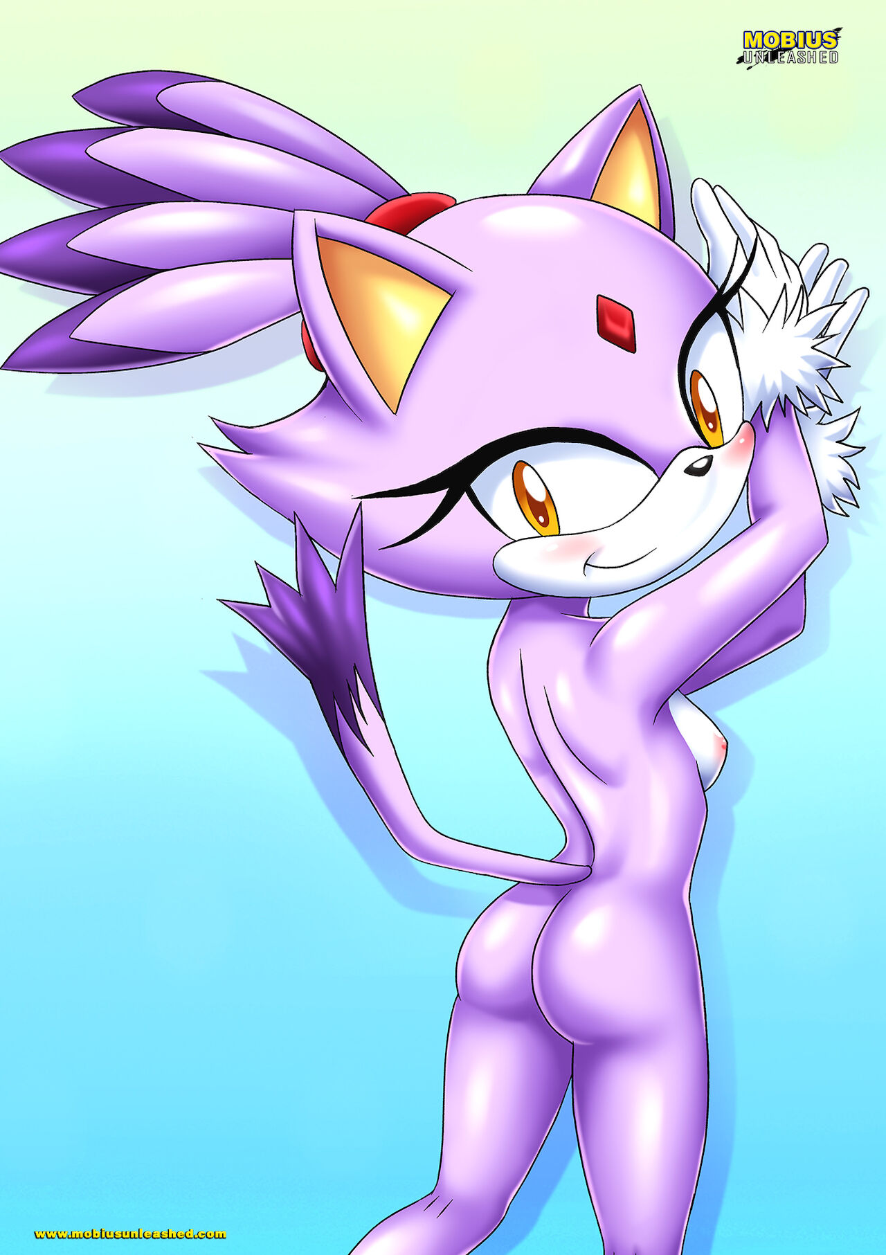 Mobius Unleashed: Blaze the Cat page 10 full