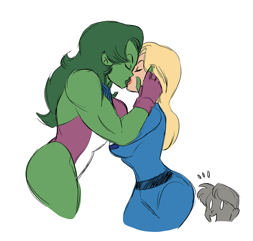 She-Hulk and Franklin page 9 full