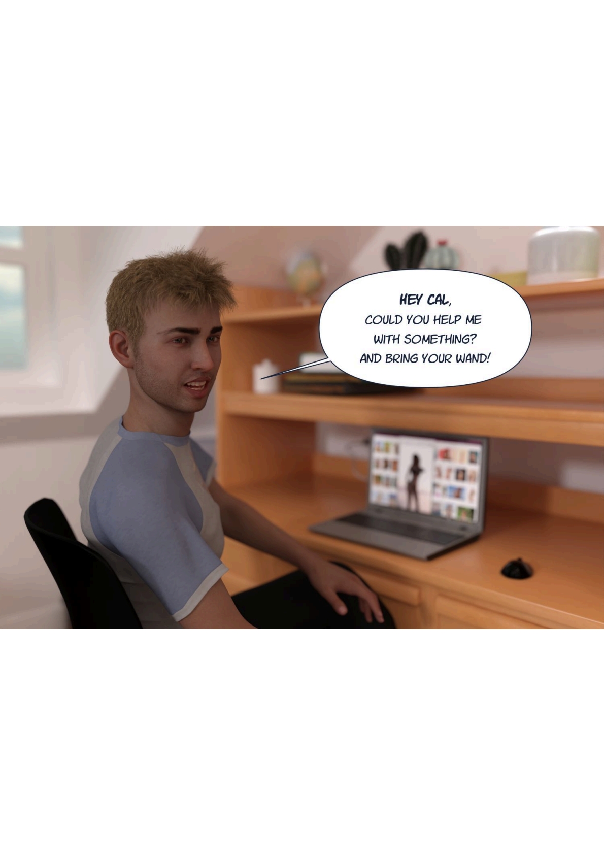 The Invented Cousin page 3 full