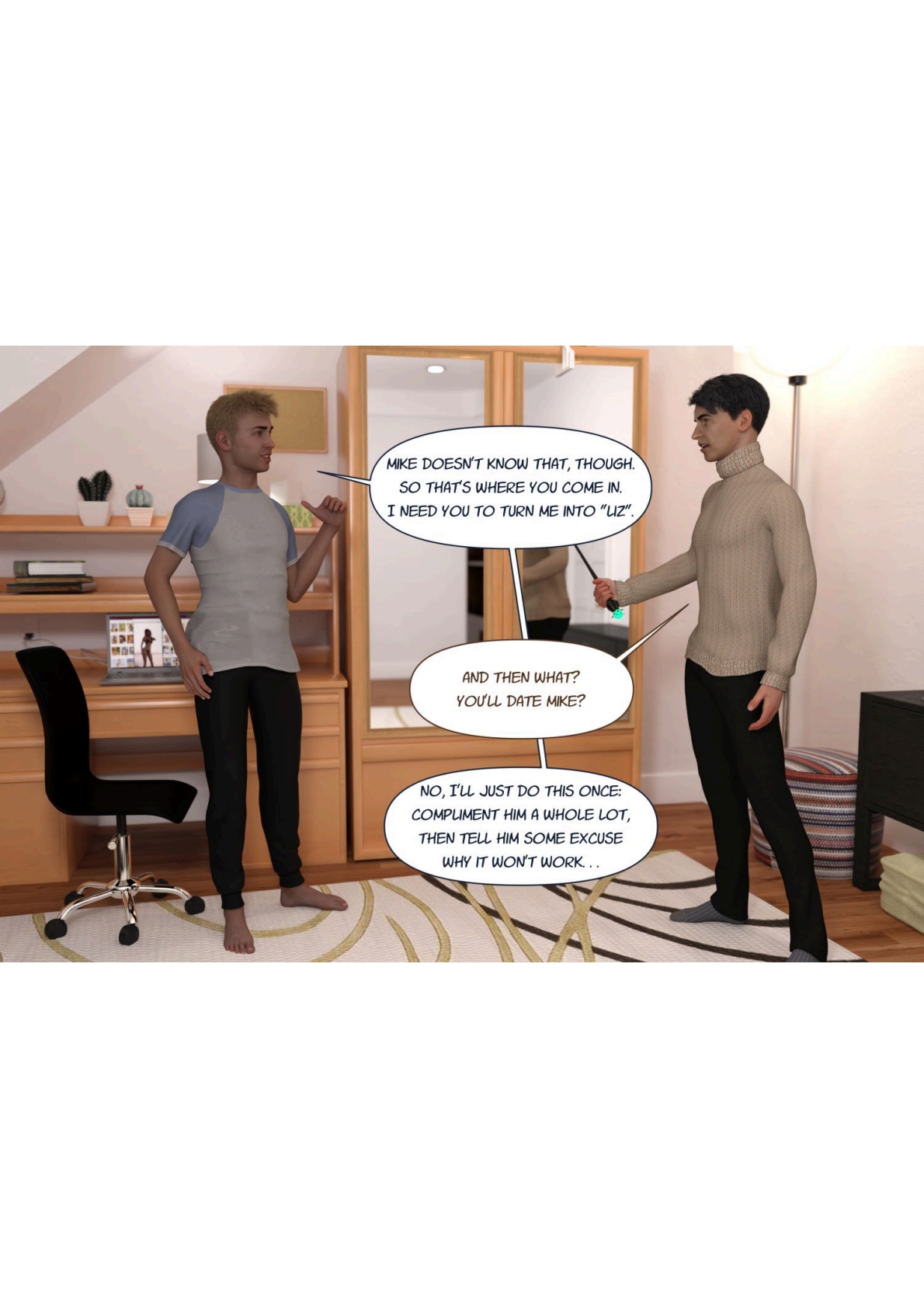 The Invented Cousin page 6 full