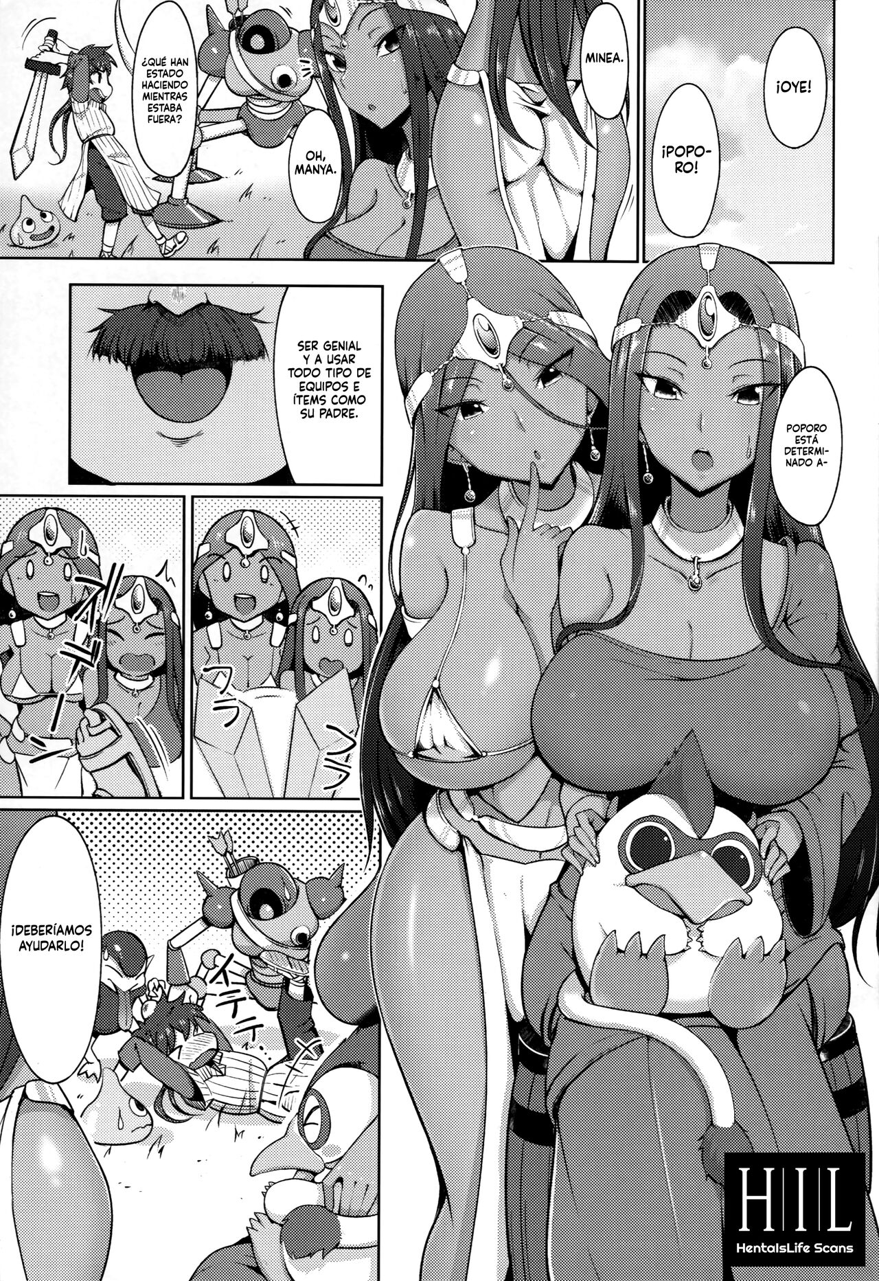 Manya-san to Minea-san to Mata Are Suru Hon | Otro Libro de Manya y Minea Haciendo "Tu Sabes Que" page 2 full