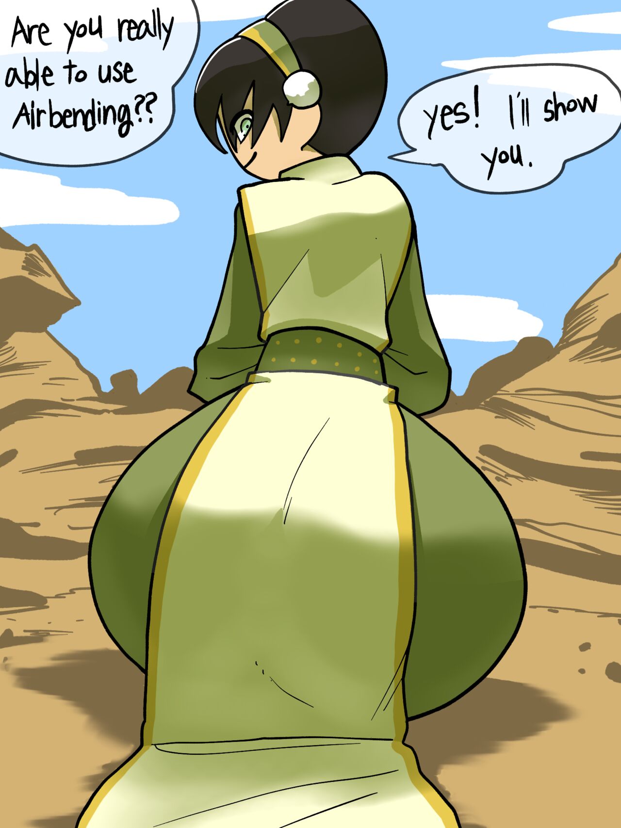 Toph Beifong page 1 full
