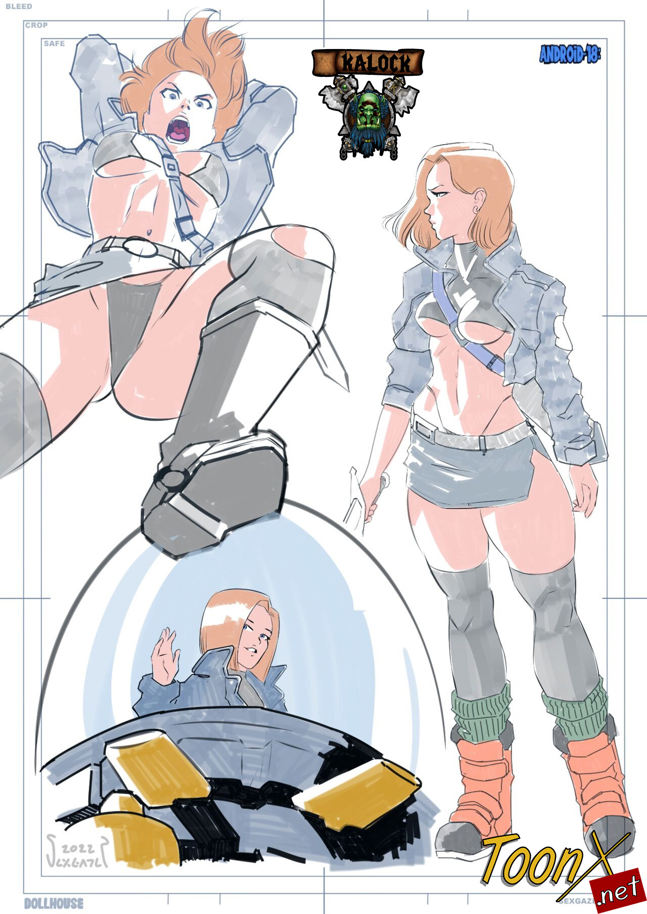 Android 18: Screw-Loose page 2 full