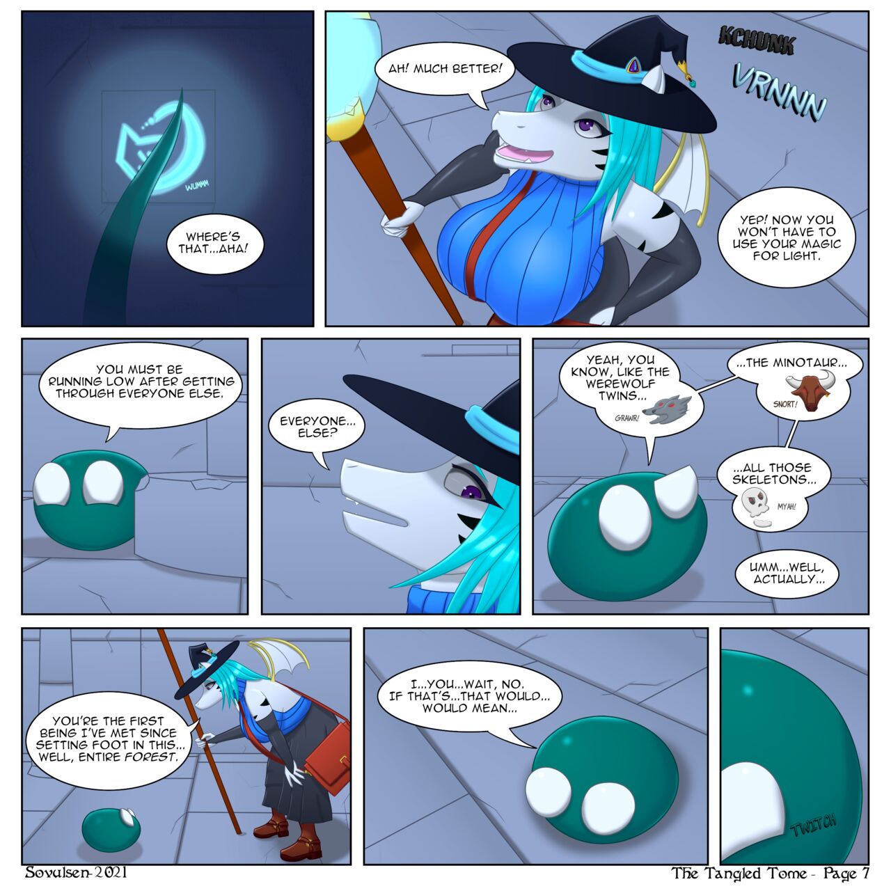 The Tangled Tome page 8 full