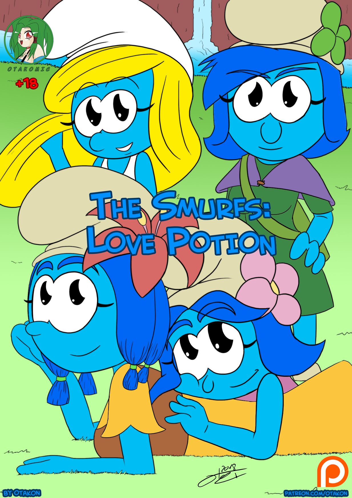 The Smurfs: Love Potion page 1 full