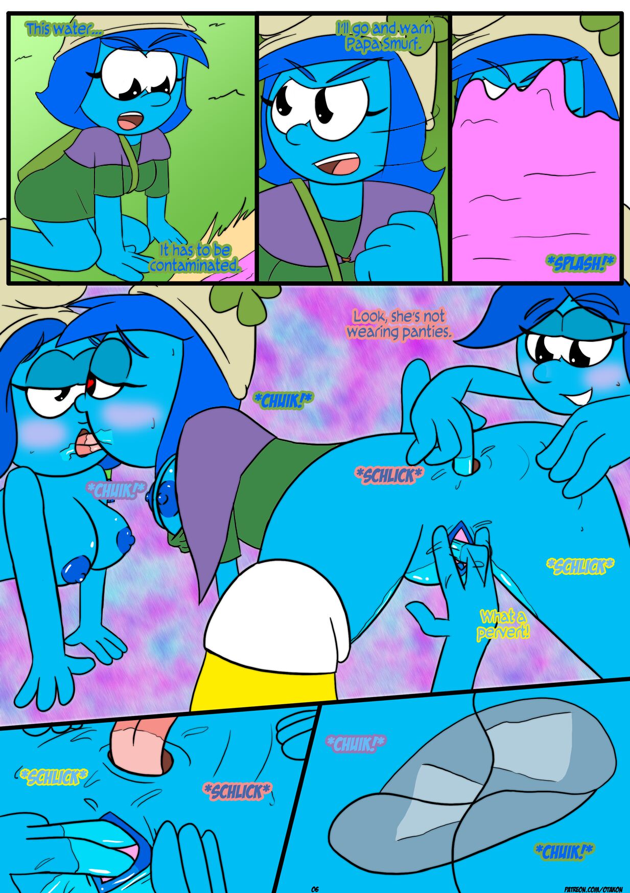 The Smurfs: Love Potion page 8 full