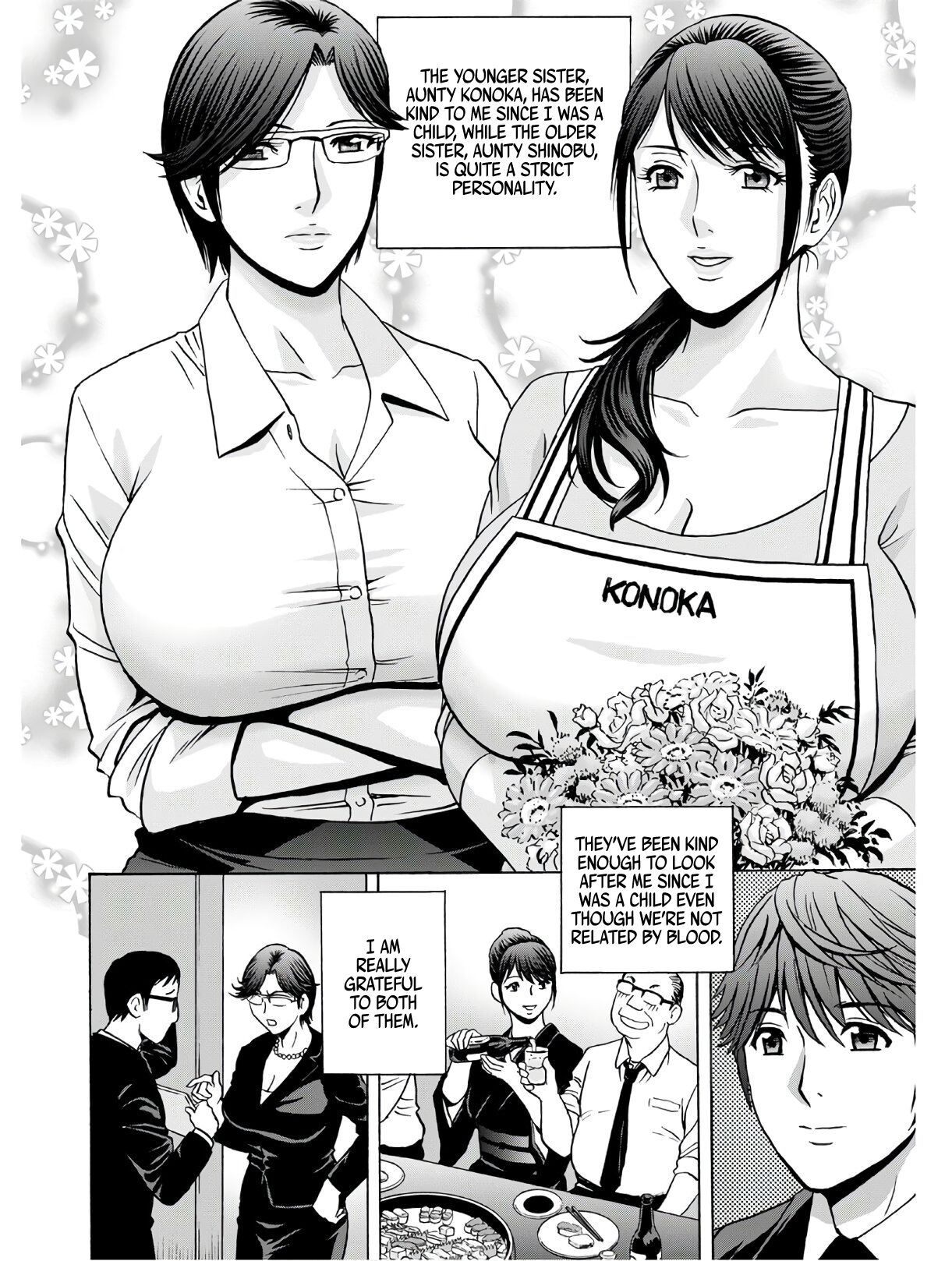 Yasashii Oba-san Yarashii Oba-san | Kind Lady, Dirty Lady Ch. 1-3 page 8 full