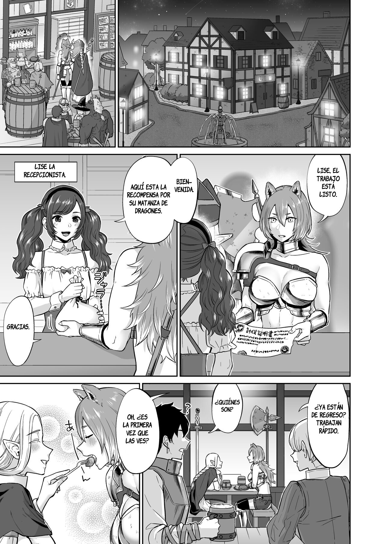 Otoko Girai no Yuri Couple ni Chinpo ga Haetara. | SI A UNA LESBIANA QUE ODIA A LOS HOMBRES LE CRECIERA UN PENE page 5 full