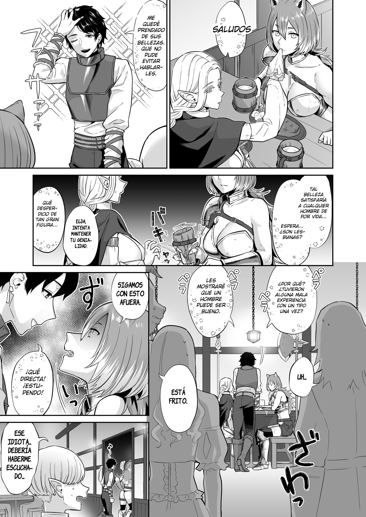 Otoko Girai no Yuri Couple ni Chinpo ga Haetara. | SI A UNA LESBIANA QUE ODIA A LOS HOMBRES LE CRECIERA UN PENE page 7 full