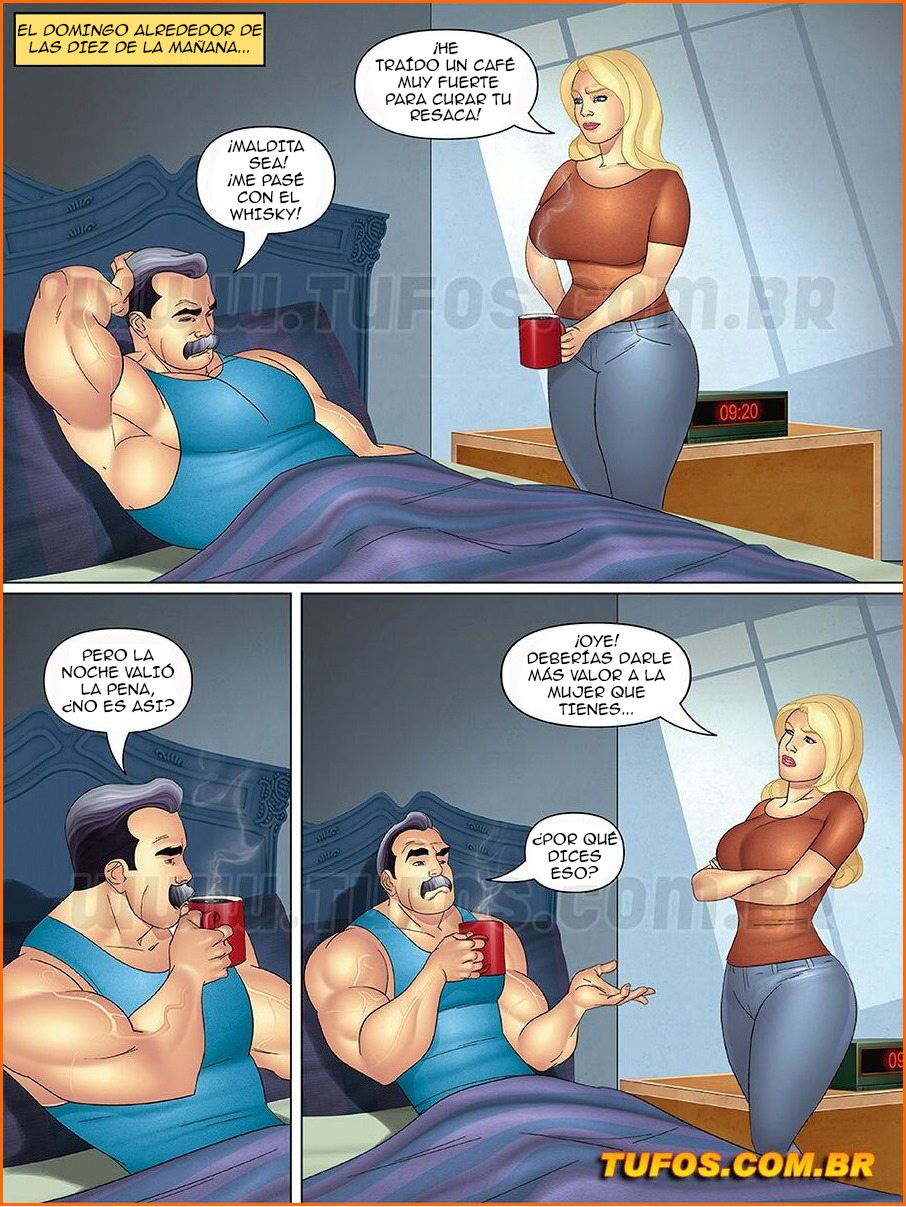 Tia, Primas E Cia. 14  Cogiendo con la Madre y la Hija. page 2 full