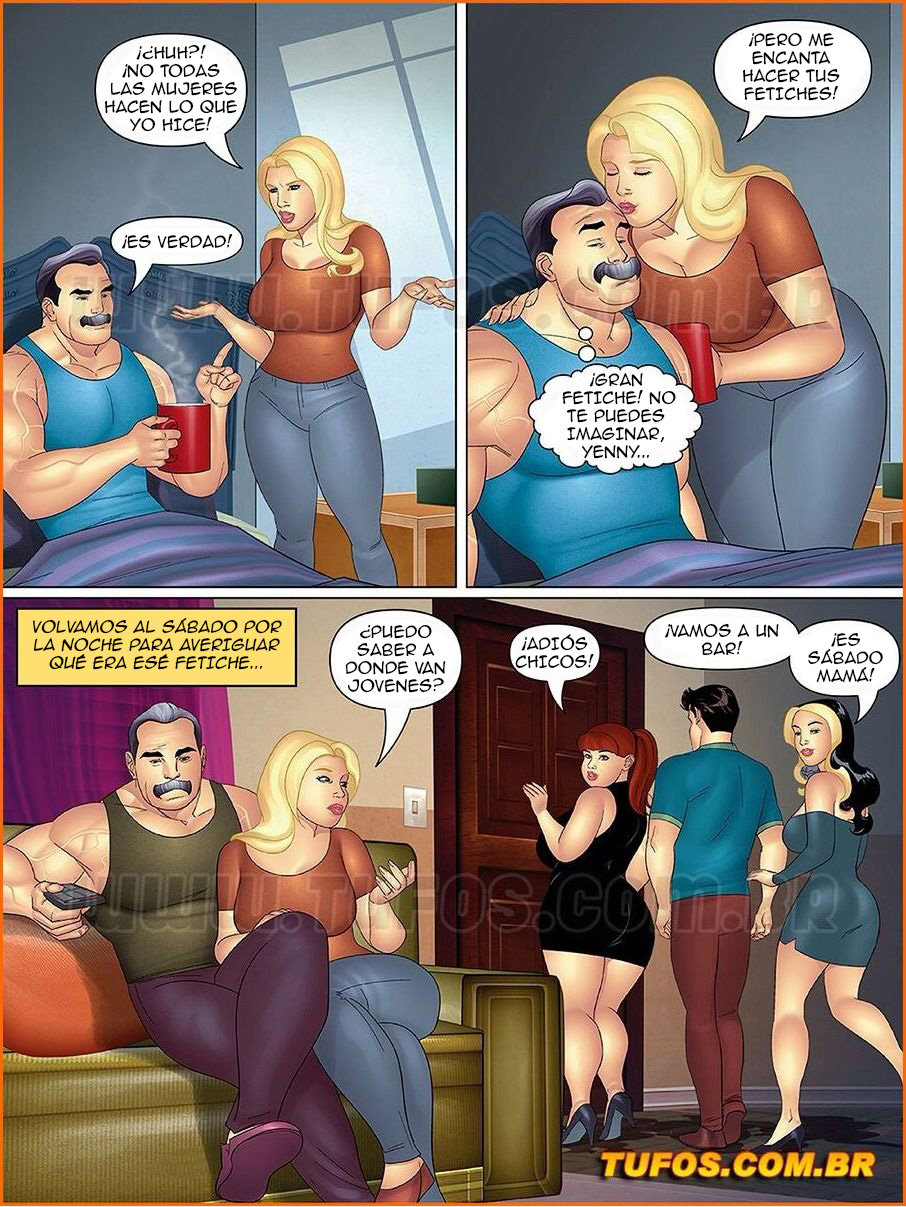 Tia, Primas E Cia. 14  Cogiendo con la Madre y la Hija. page 3 full