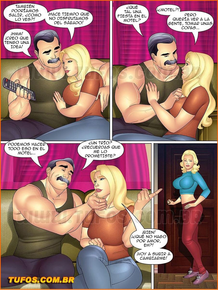 Tia, Primas E Cia. 14  Cogiendo con la Madre y la Hija. page 4 full