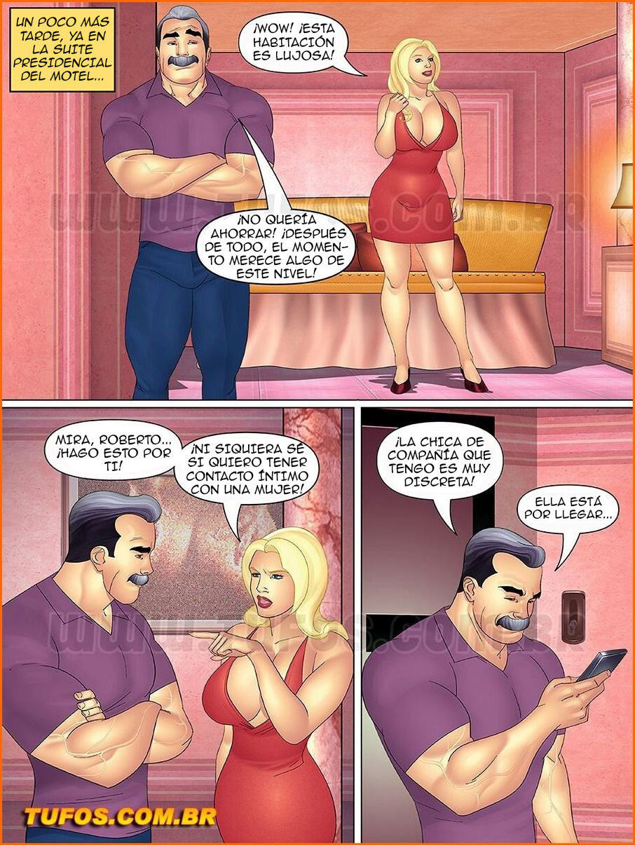Tia, Primas E Cia. 14  Cogiendo con la Madre y la Hija. page 7 full