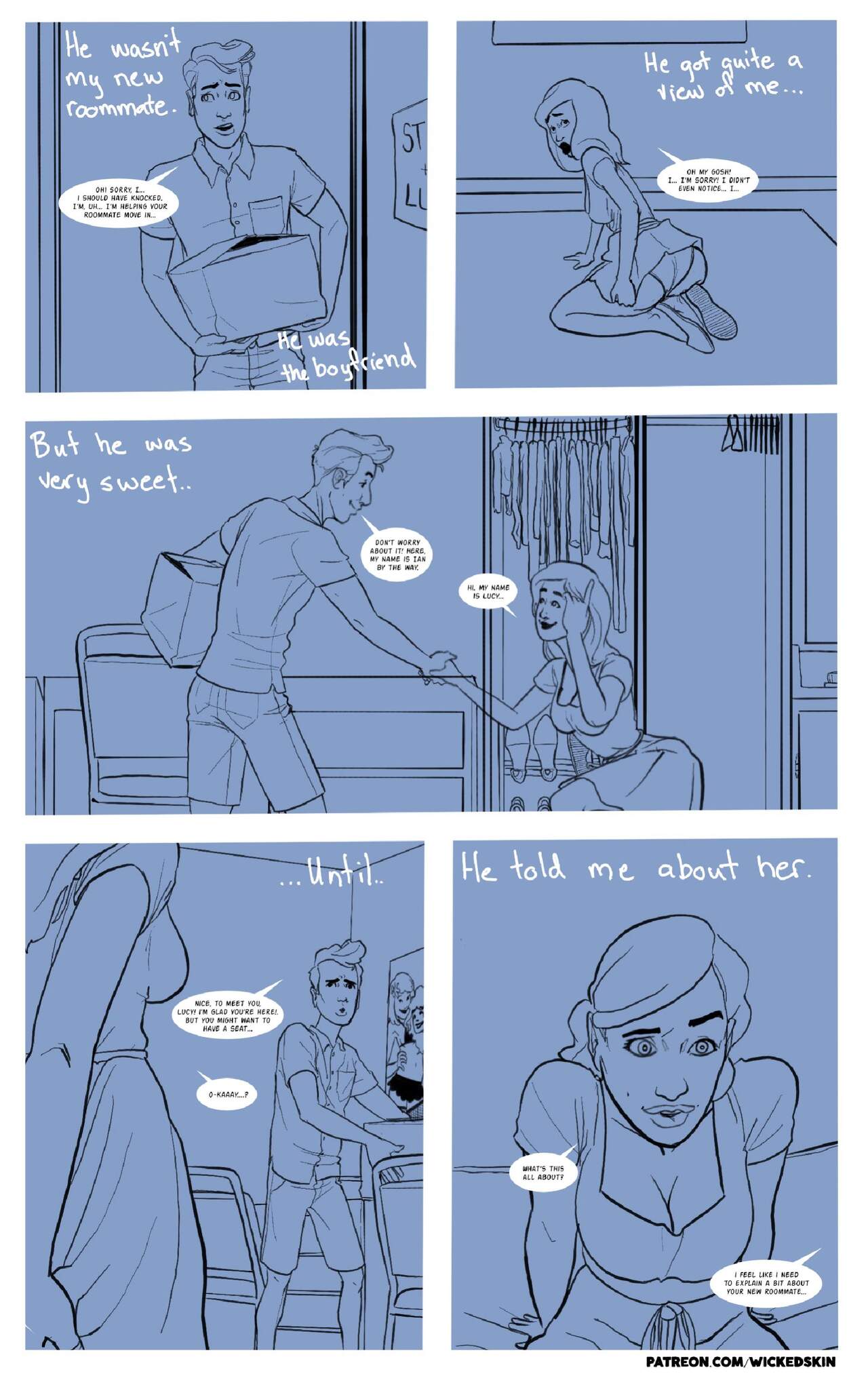 Wicked Skin: Issue 2 - Stacie page 7 full