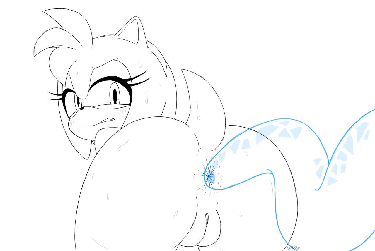 Amy x Chaos Tentacle Fun page 4 full