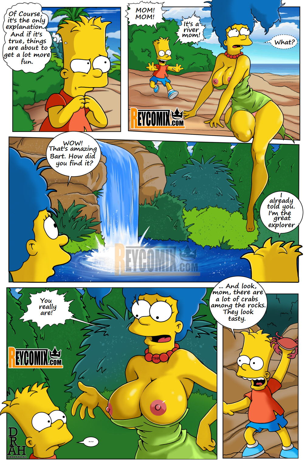 The Simpsons Paradise page 7 full