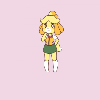 Pompuffy - Animal Crossing Isabelle Weight Gain Sequence 2 cover