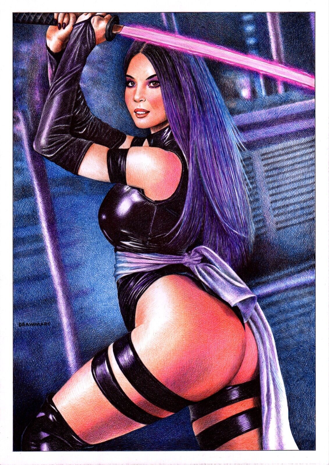 Ed Benes Studio - Psylocke page 6 full