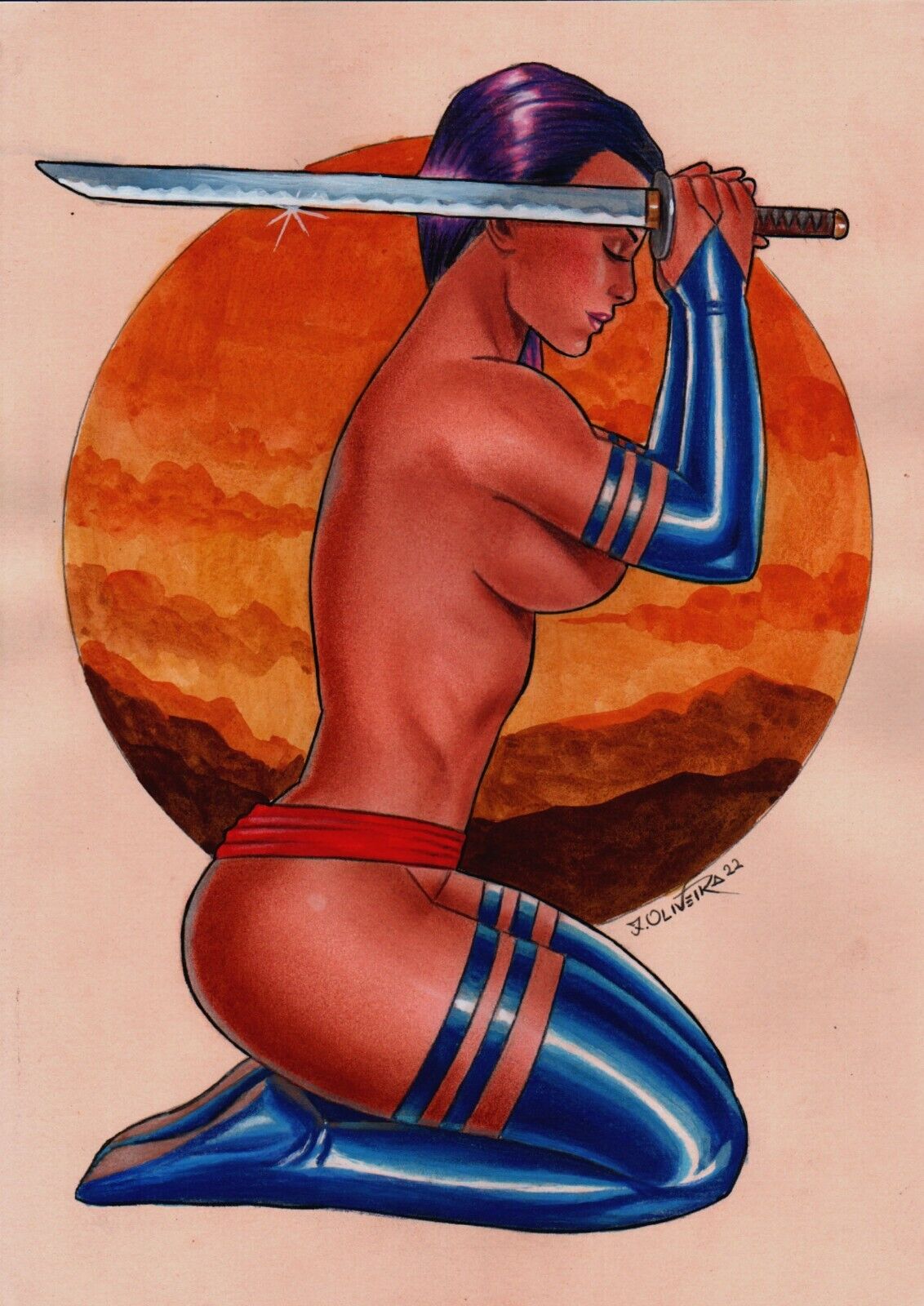 Ed Benes Studio - Psylocke page 8 full