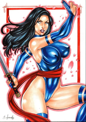 Ed Benes Studio - Psylocke cover