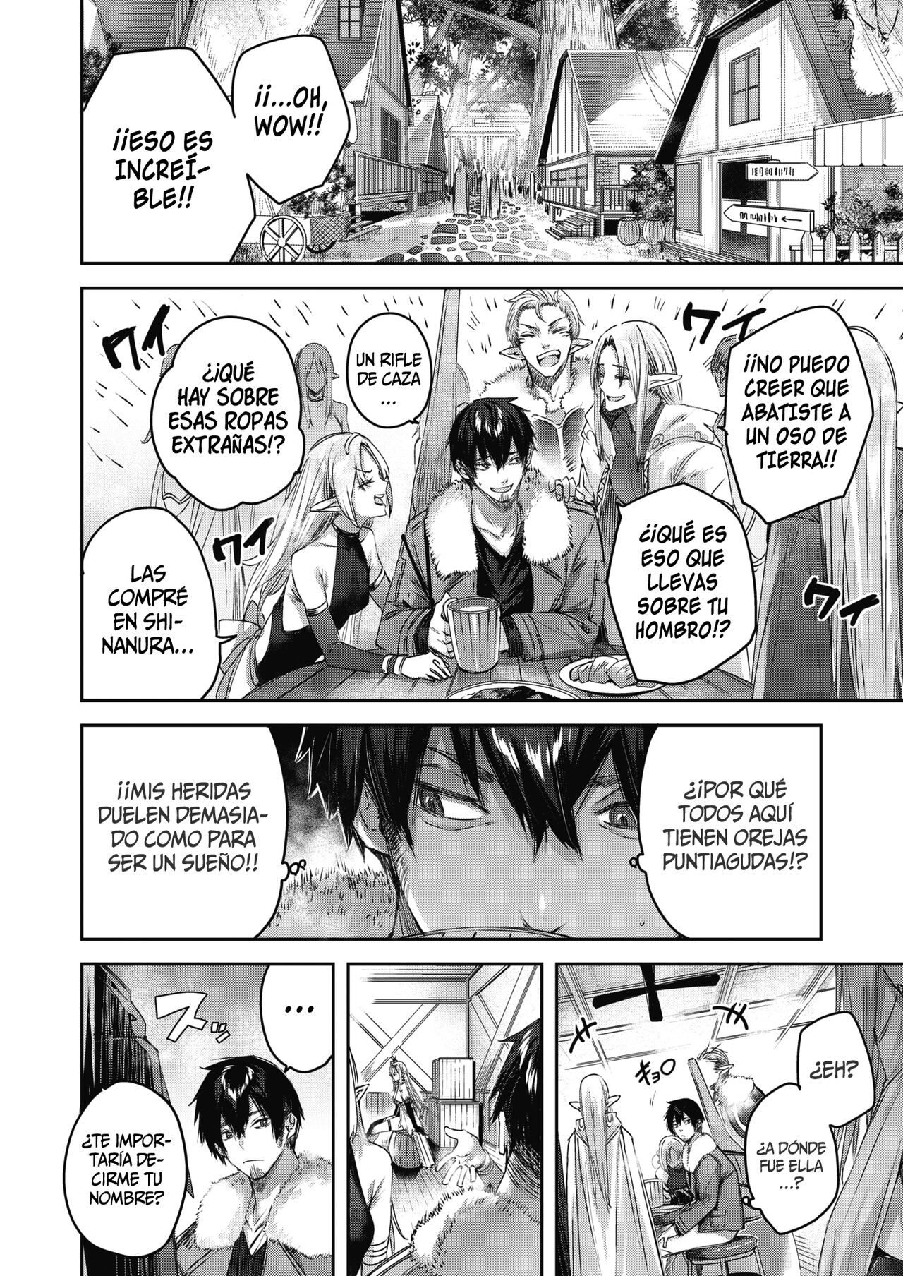 Dokushin Hunter no Deai wa Elf no Mori de♡ Ch.1| El encuentro del cazador soltero en el bosque élfico♡ Cap.1 page 9 full