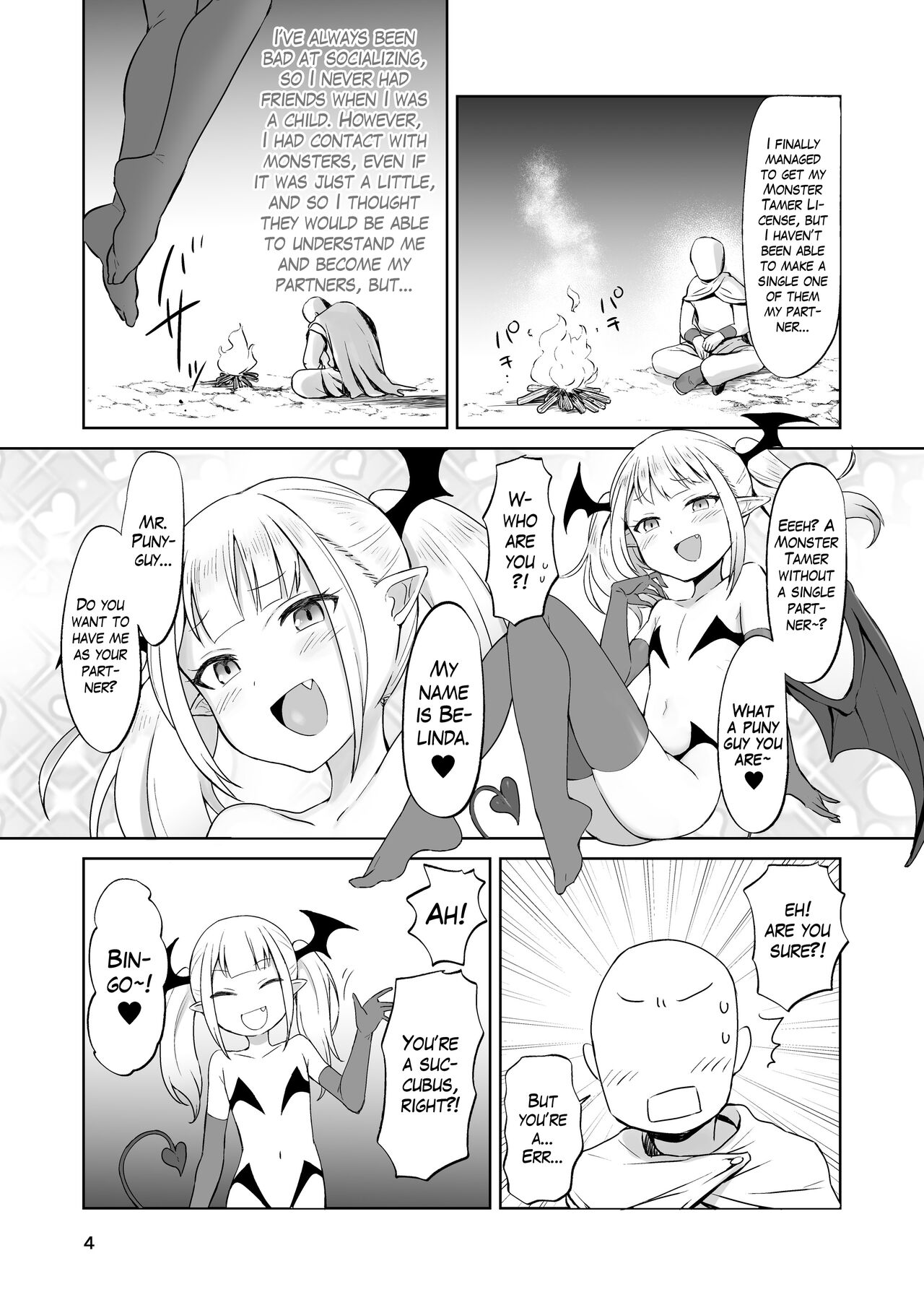 MSGK Succubus ga Nakama ni Shite Hoshisou ni Kochira o Miteiru - The MSGK succubus is looking at you as if she wants to be your mate. page 4 full