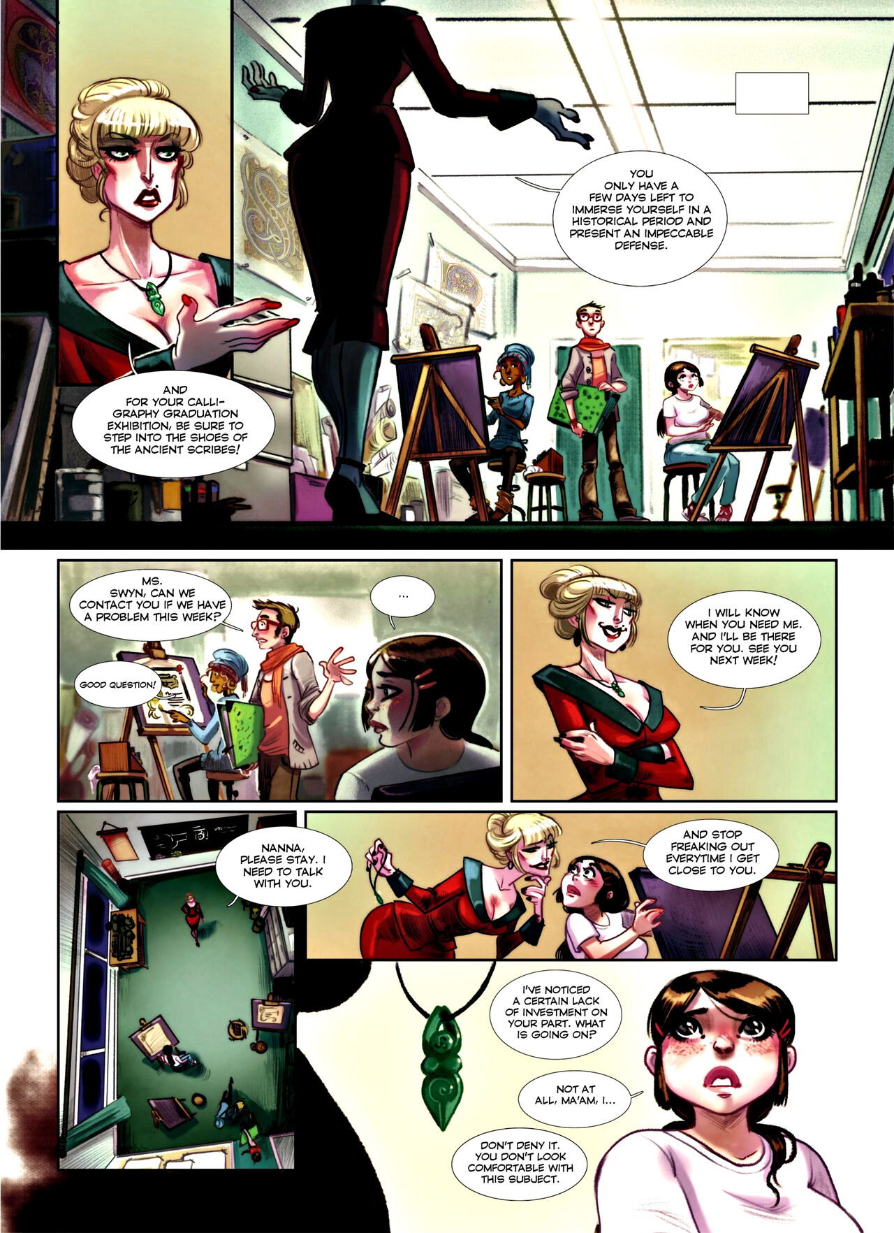 The Goddess 01 page 5 full