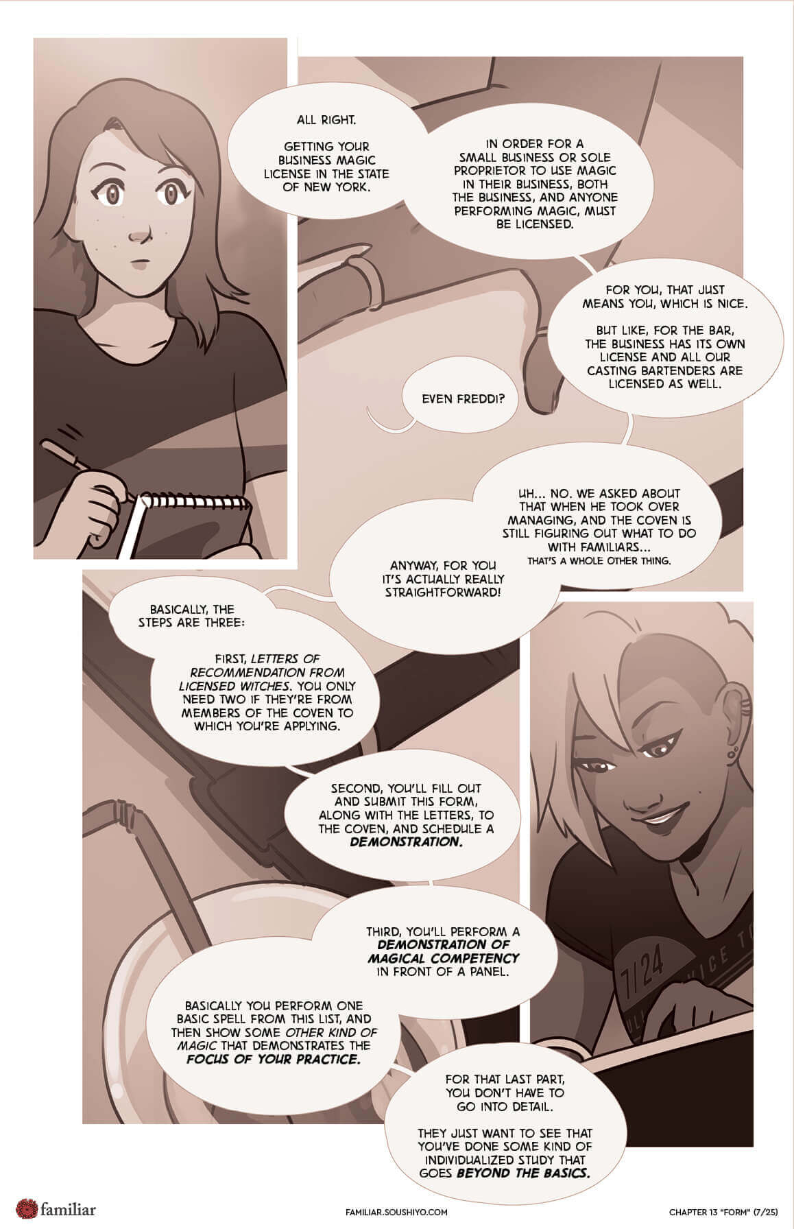 Familiar  - Act 2 - Chapter 13 - english page 8 full
