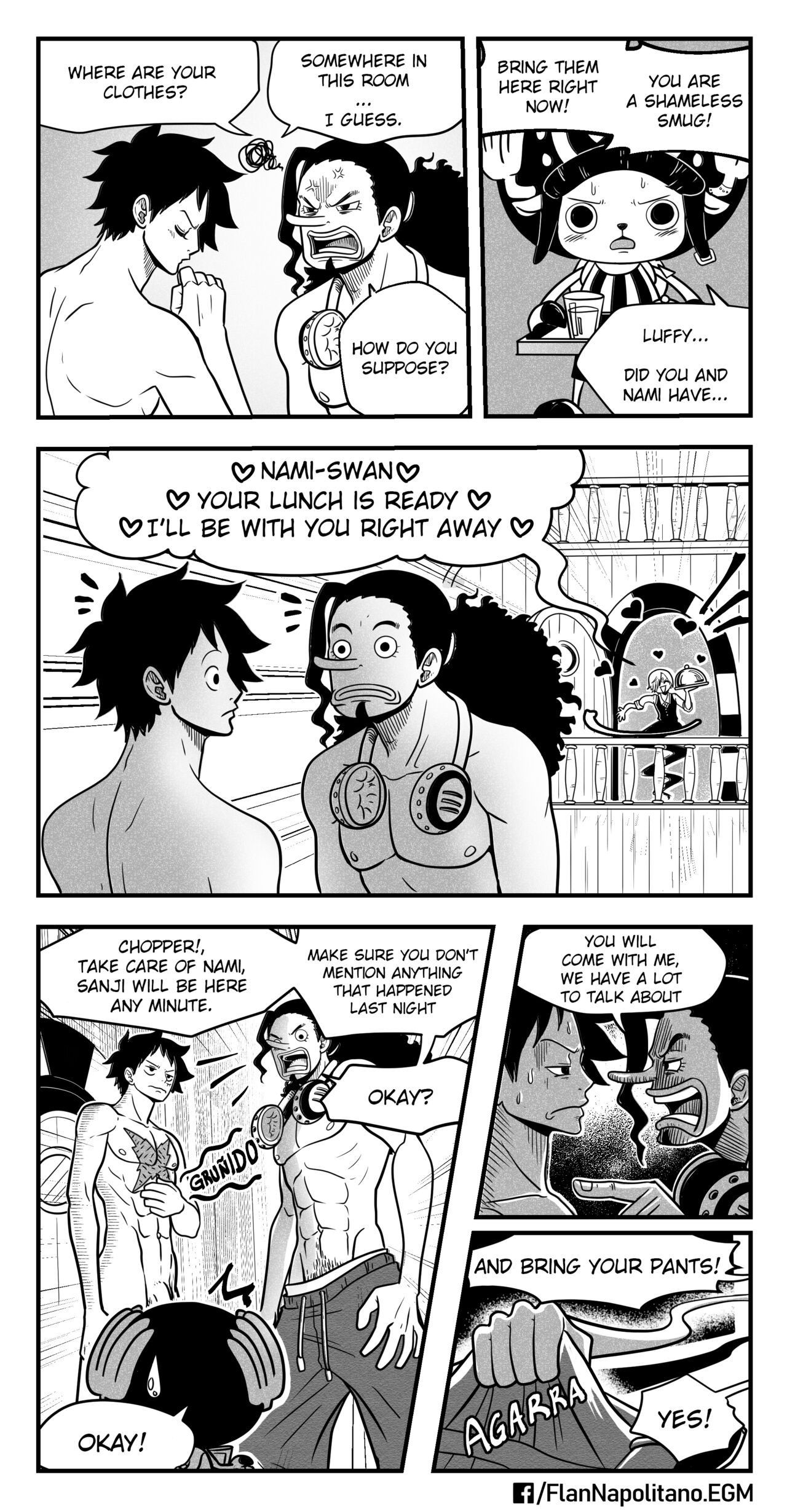 Flan Napolitano - Chapter 4 - A Tempting Lunch page 7 full