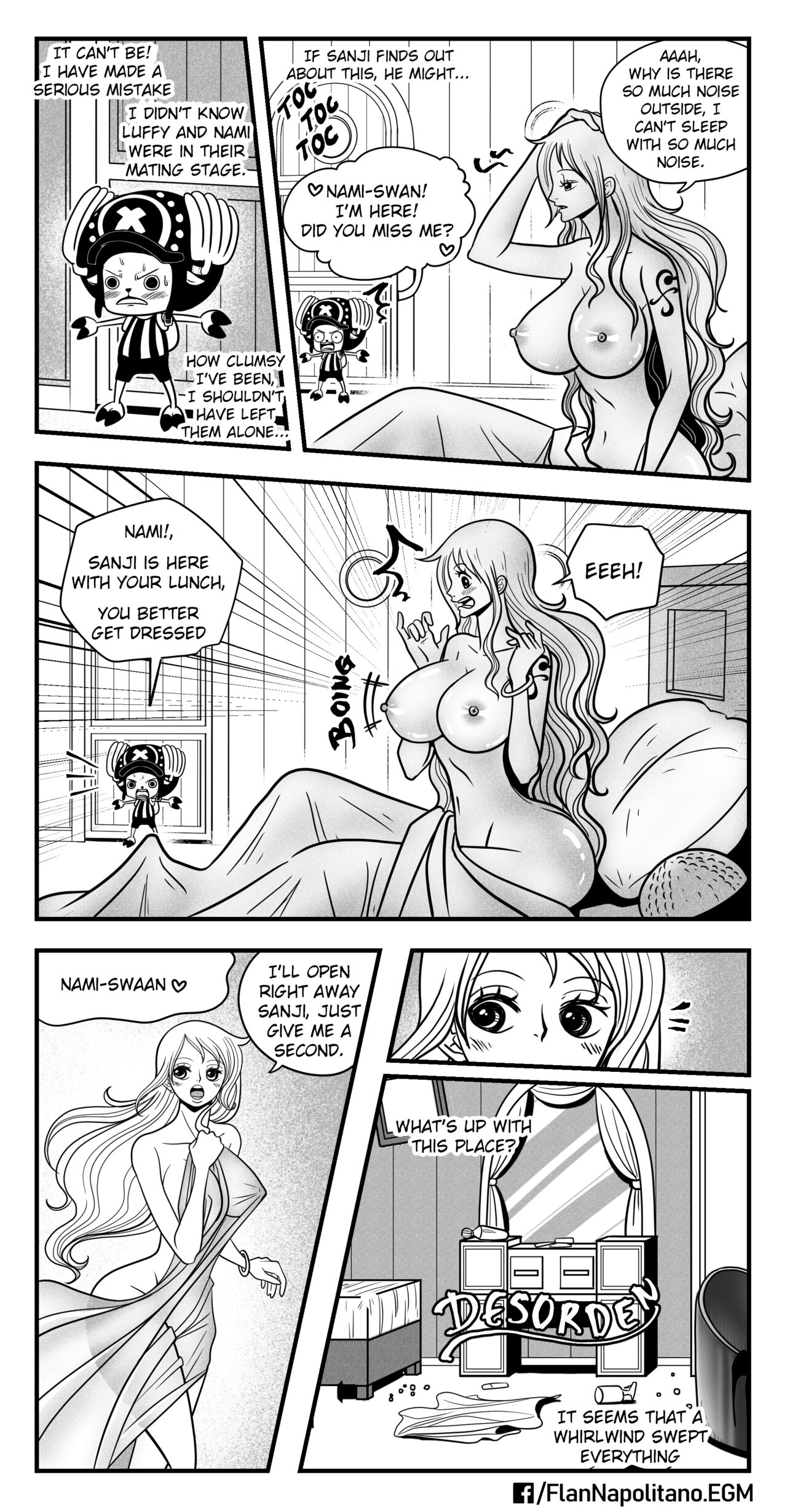 Flan Napolitano - Chapter 4 - A Tempting Lunch page 8 full