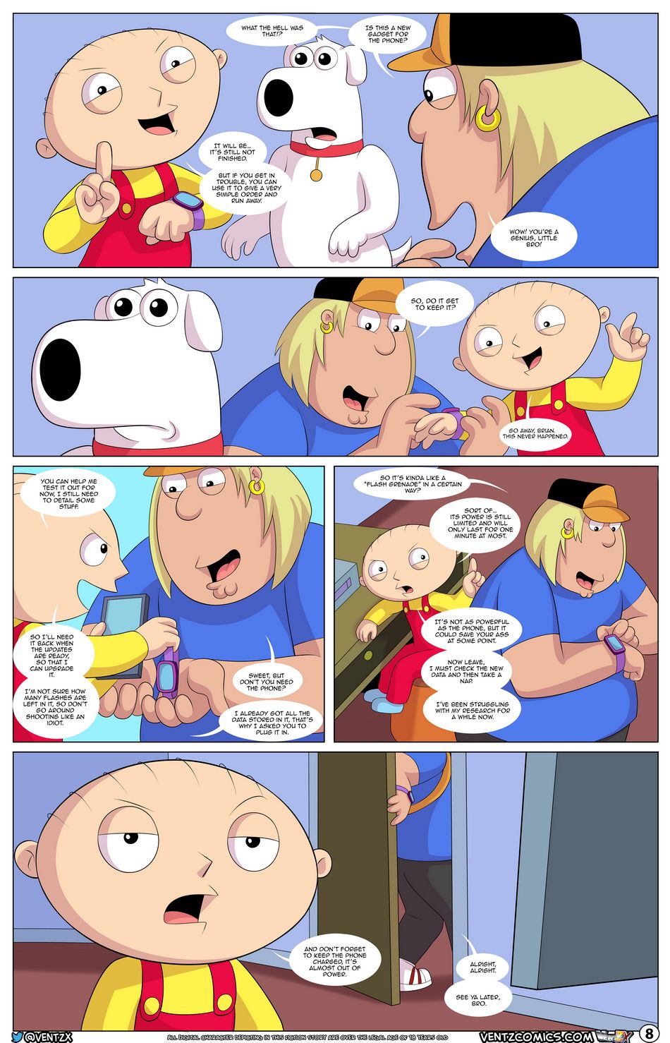 Quahog Diaries   - 3 - ongoing - english page 8 full