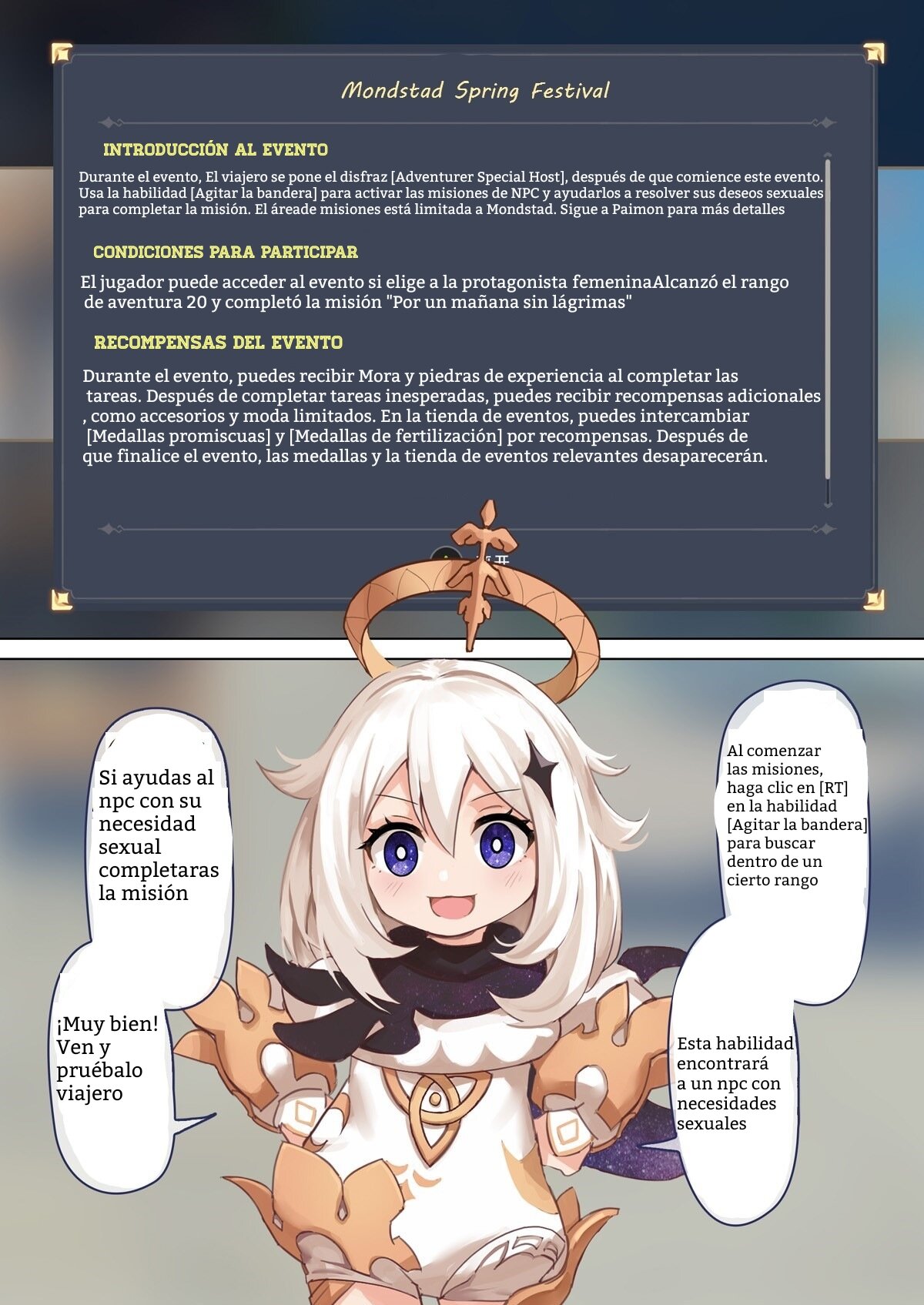 Mondstadt Hot Springs Festival Act 1 page 5 full