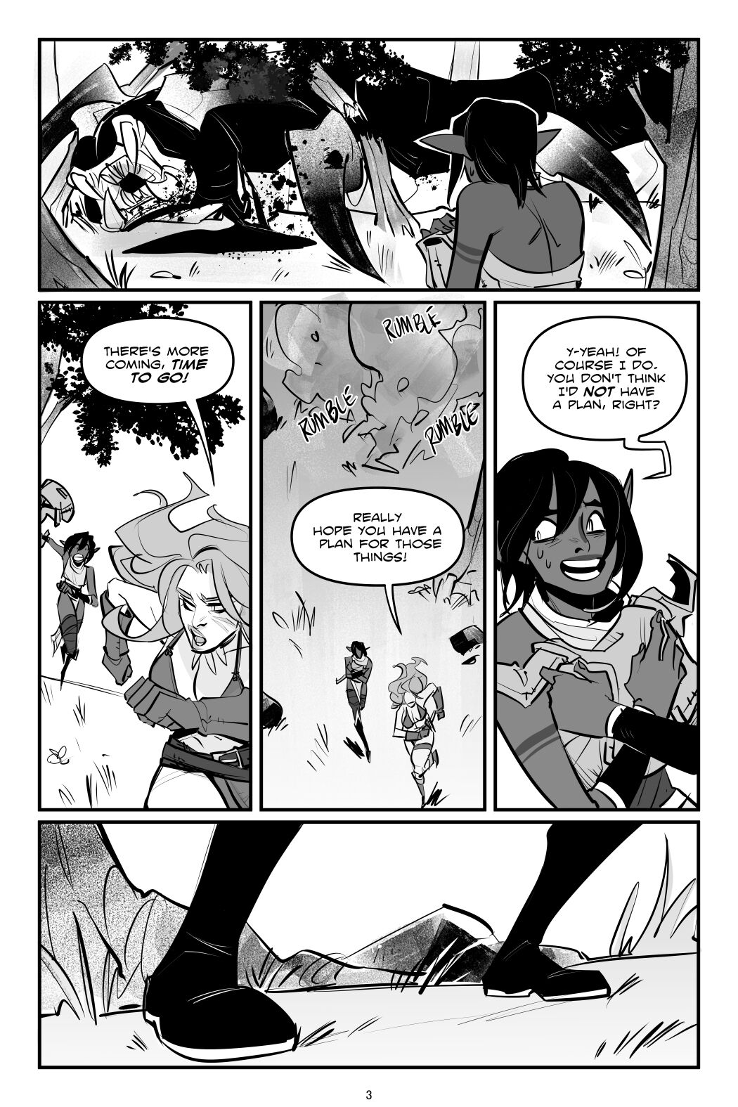 Rowena the Barbarian Reboot Chapter 1 page 4 full