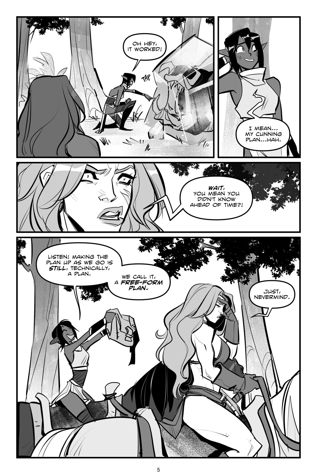 Rowena the Barbarian Reboot Chapter 1 page 6 full