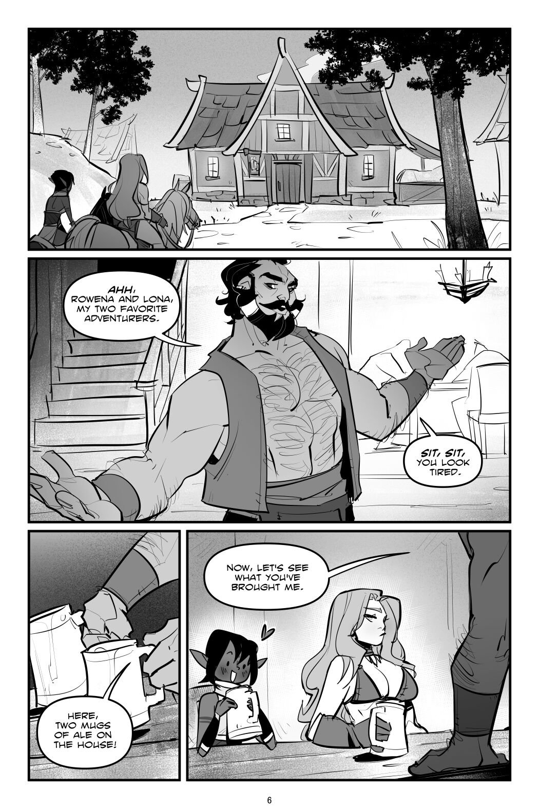 Rowena the Barbarian Reboot Chapter 1 page 7 full