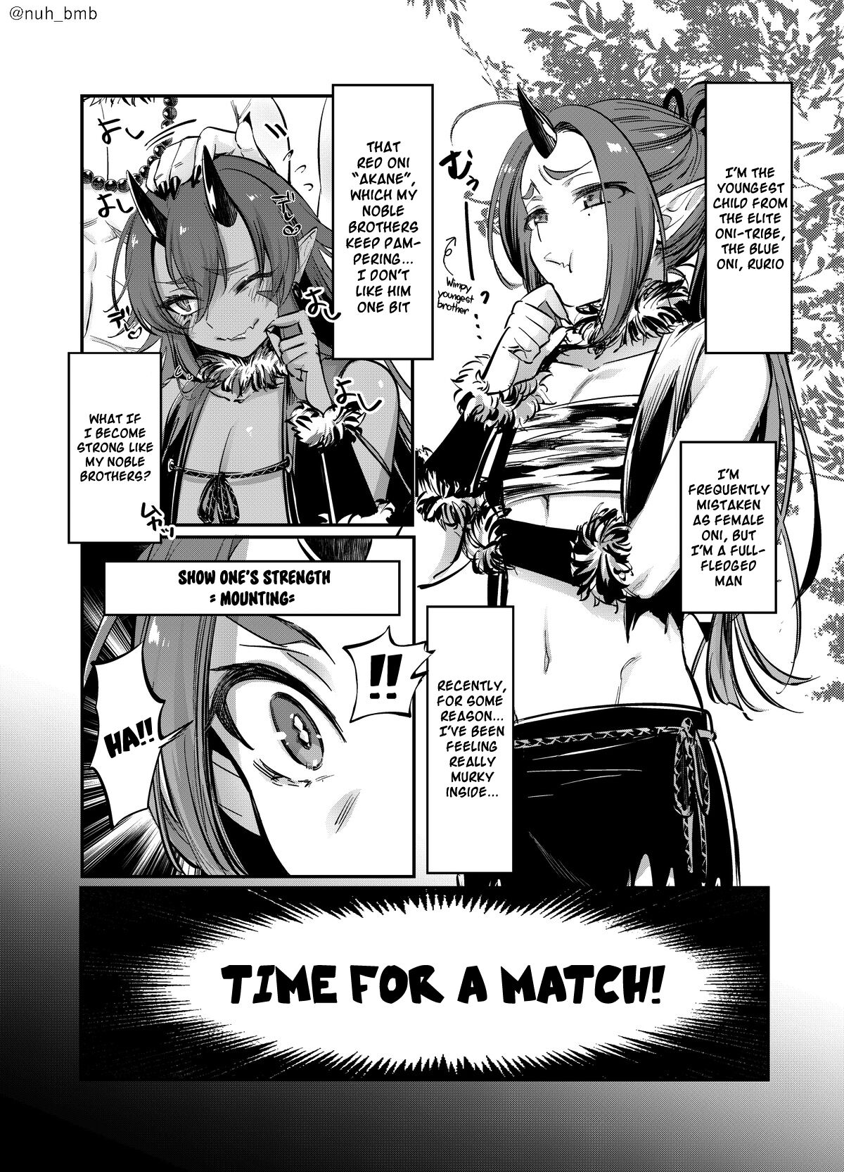 Aoi Oni Kun To Akai Oni Kun | Blue Oni-kun and Red Oni-kun page 4 full