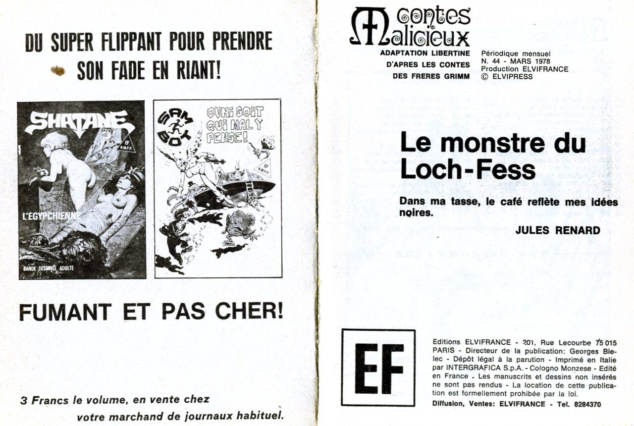 PFA - Contes Malicieux #44 Le monstre du Loch-Fess page 2 full