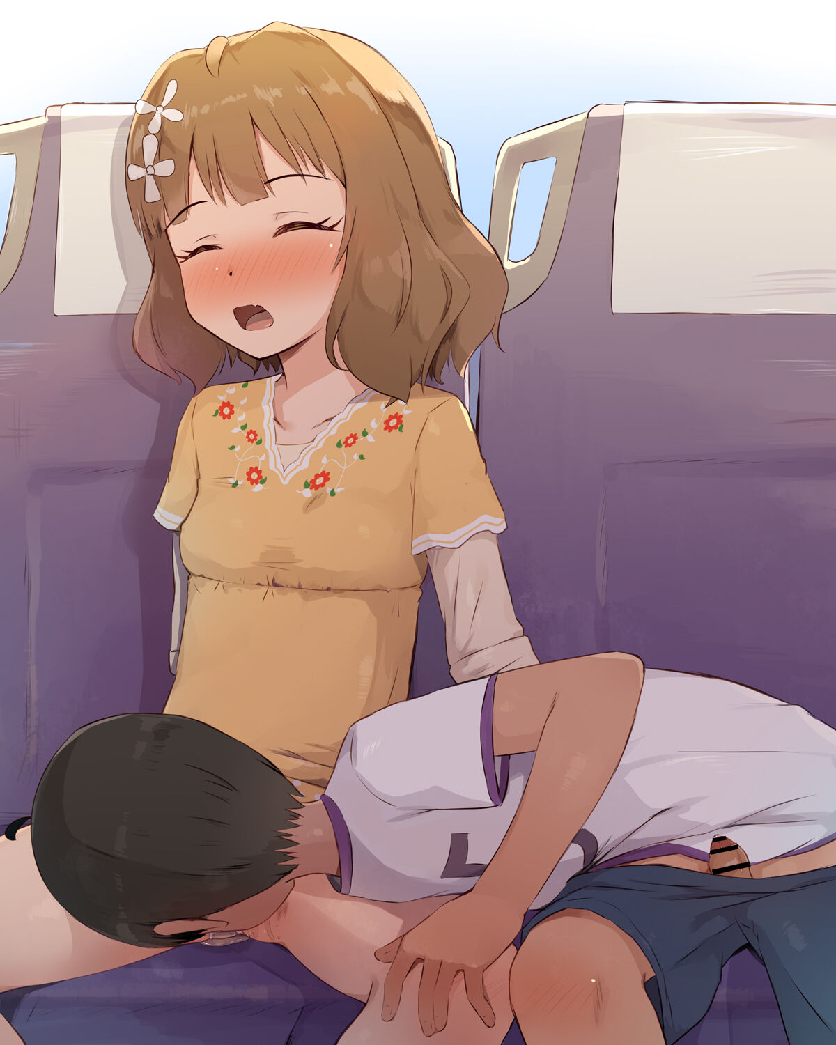 遠足中のバスの後部座席で、いつものをこっそりと page 6 full