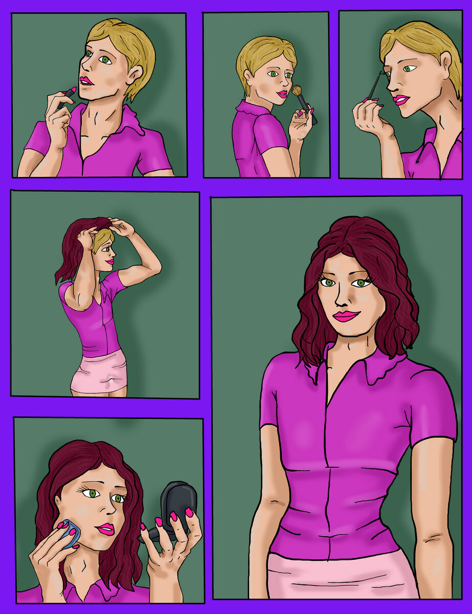 Mandy Crossdressing Fun times, Work in Progress page 3 full