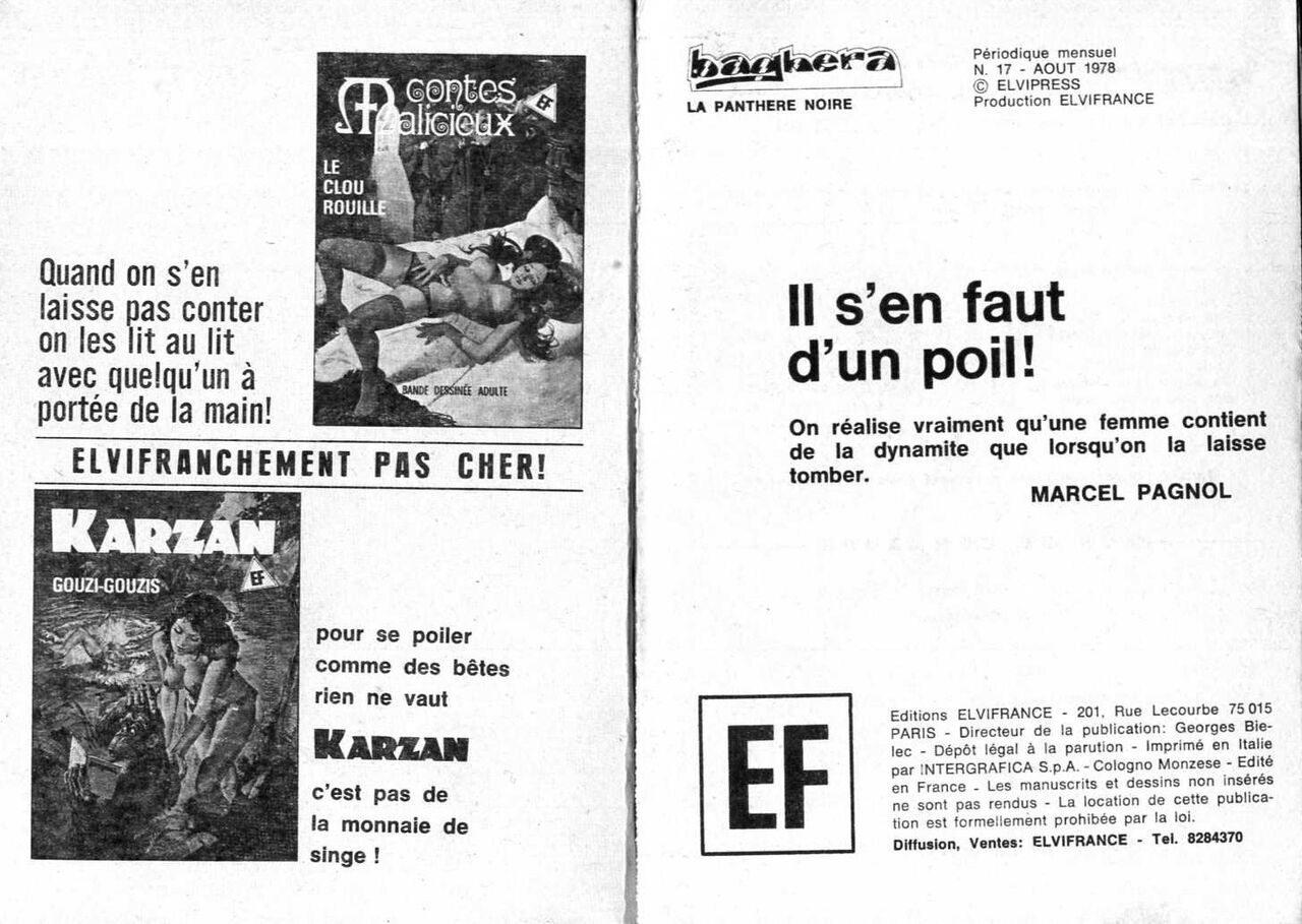 PFA - Elvifrance - Baghera #17 Il s'en faut d'un poil page 2 full