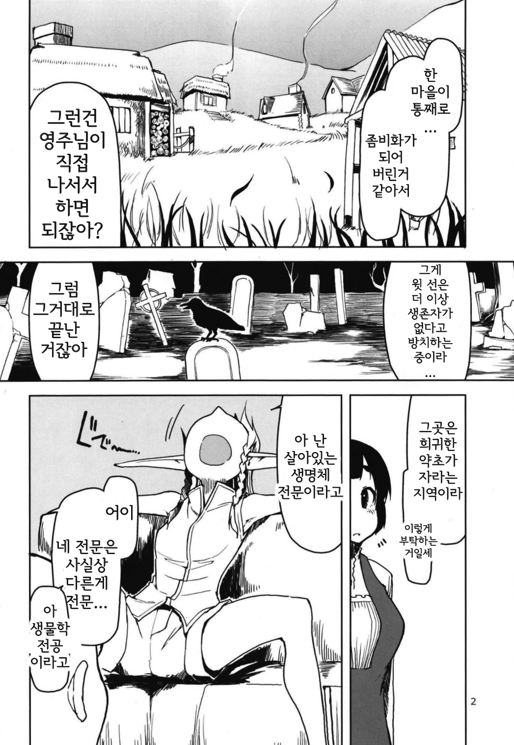 Dosukebe Elf no Ishukan Nikki 6 | 호색한 엘프의 이종간일기 6 page 4 full