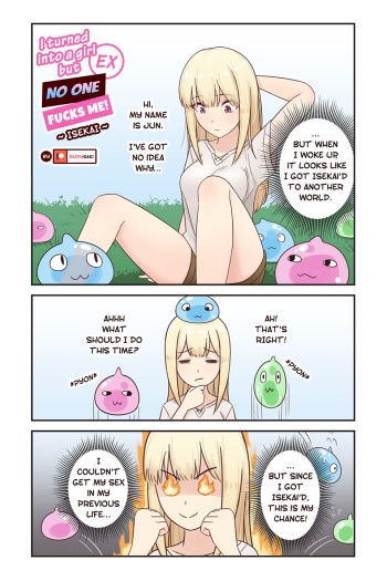 I turned into a girl but NO ONE fucks me ~ISEKAI~ cover