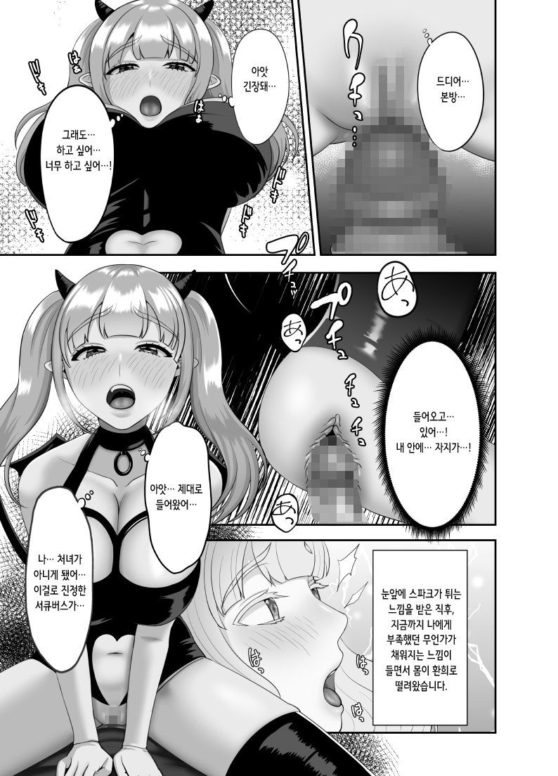 Shojo Succubus wa Onaka ga Suita | 처녀 서큐버스는 배가 고프다 page 9 full