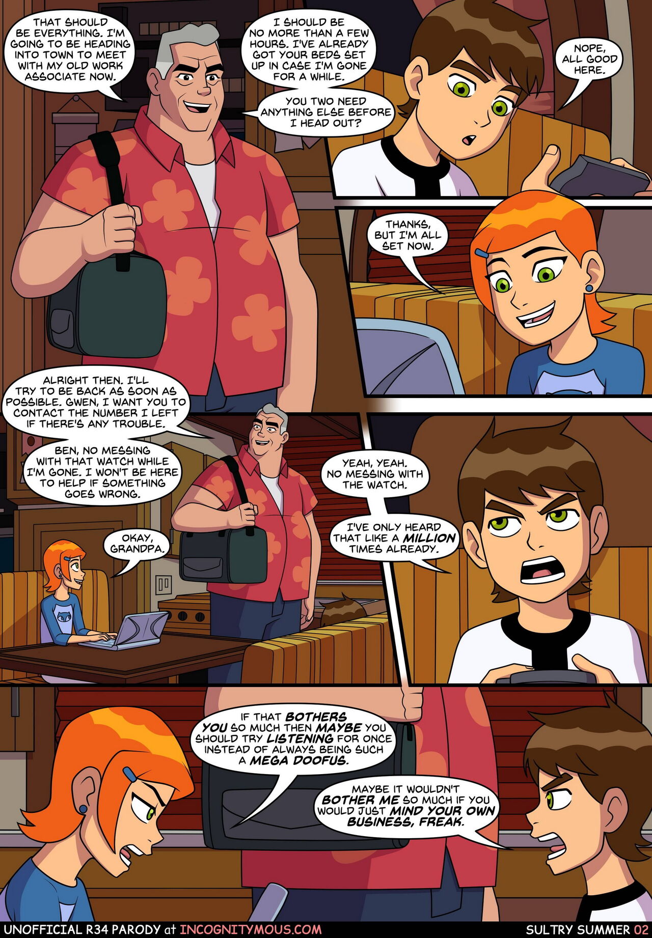 Incognitymous - Sultry Summer Ben 10 page 3 full